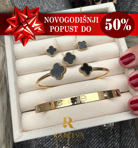 Set nakita sa detelinama od nerđajućeg hirurškog čelika – Rajićeva