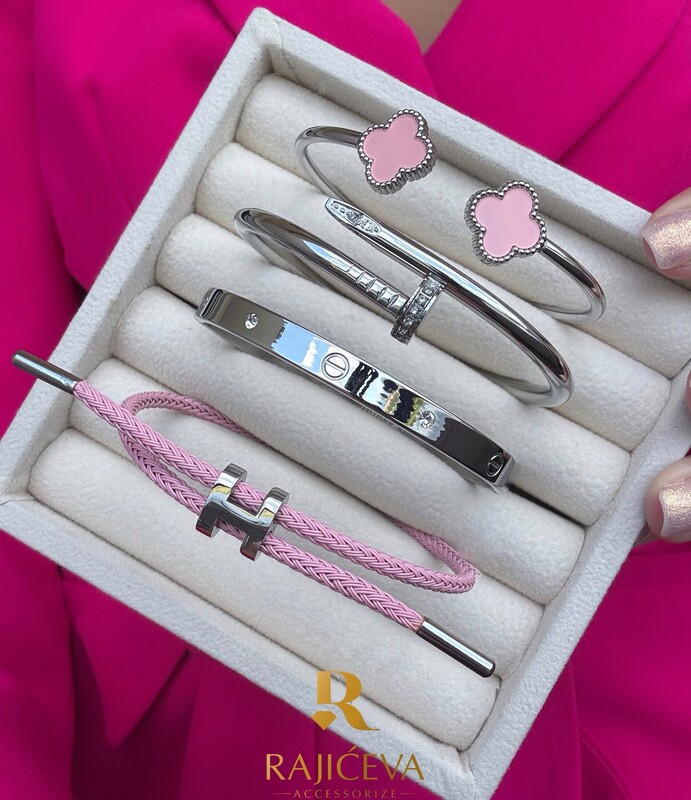 Love, Ekser, Sefora i Lora -roze srebrne